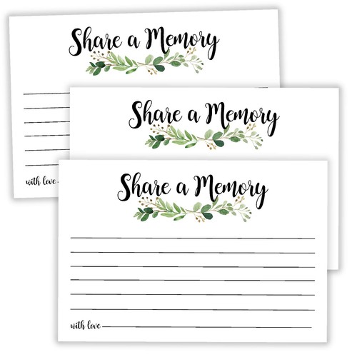 Greenery share memory cards - a,
